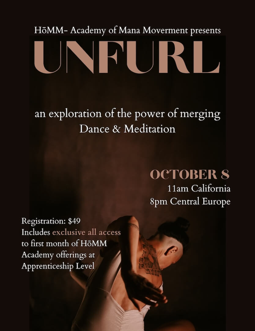 Unfurl Live Workshop with Mana Mei